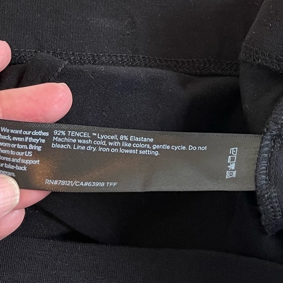 Eileen Fisher Tencel Jersey Tapered Leg Slouch Ankle Pants Size Small - Picture 6 of 8